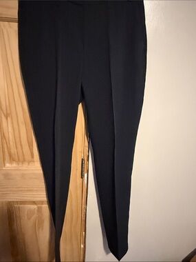 Report Collection Black Tapered Dress Pants